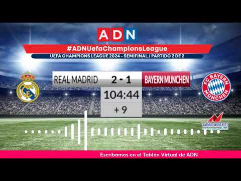 Real Madrid vs Bayers / Semifinal 2 de 2 - Champions League