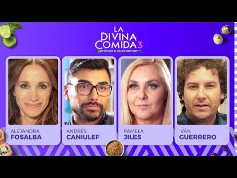 La Divina Comida - Alejandra Fosalba, Andrés Caniulef, Pamela Jiles e Iván Guerrero