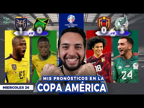 PRONÓSTICOS COPA AMÉRICA 2024 ? | APUESTAS DEPORTIVAS | FUTBOL SUDAMERICANO | RONDA 2