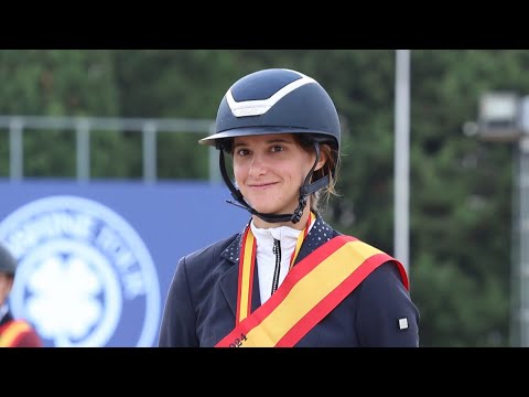 Ines Hernández Yanguas con Pop Up, oro en el Cto de España 6 Años 2024