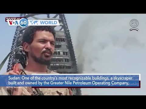 VOA60 World- Emergency workers continue recovery options in the Libyan city of Derna on Monday