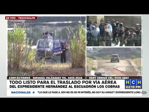 Policía hondureña captura al expresidente Juan Orlando Hernández, acusado por narcotráfico