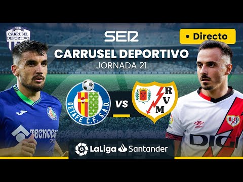 ? GETAFE CF vs RAYO VALLECANO | EN DIRECTO #LaLiga Jornada 21