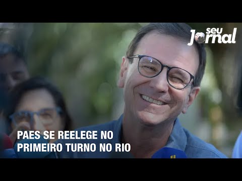 Paes se reelege no primeiro turno no Rio