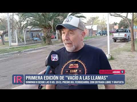 Primera Fiesta del Vacío a las Llamas en Pueblo Andino