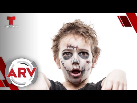 Halloween: cómo saber cuál maquillaje es seguro para los niños | Al Rojo Vivo | Telemundo