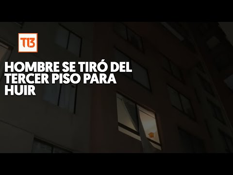 Cae banda de “scooter-chorros”: hombre se tiró del tercer piso para huir