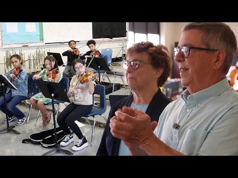 Pa. couple donates old instruments to give students the ‘Gift of Music’