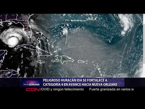 Peligroso huracán Ida se fortalece a categoría cuatro en avance hacia Nueva Orleans