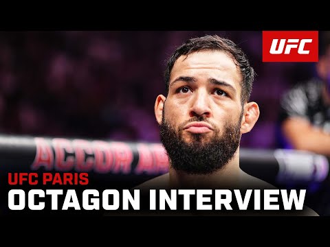 Nassourdine Imavov Octagon Interview | UFC Paris