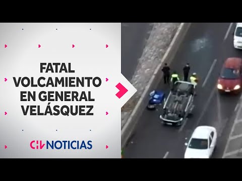 FATAL ACCIDENTE en autopista General Velásquez: Conductor murió y copiloto era una mujer embarazada