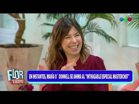 Maria Odonnell y su mejor noche en MasterChef - Flor De Equipo 2021