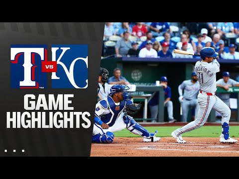 Rangers vs. Royals Game Highlights (8/20/25) | MLB Highlights