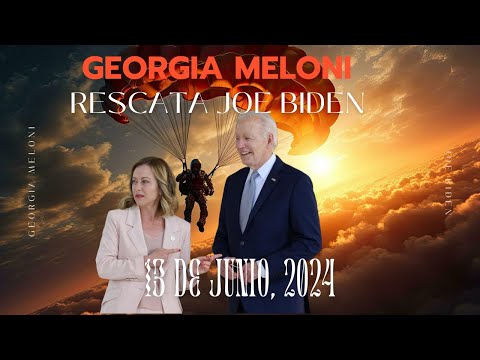 GEORGIA MELONI ACUDE AL RESCATE DE JOE BIDEN