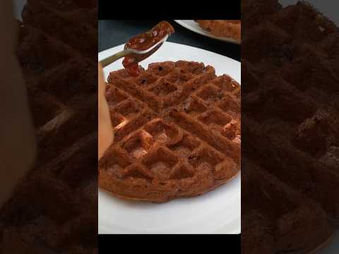 วาฟเฟิลช็อคโกแลตไส้โอริโอ้เบ