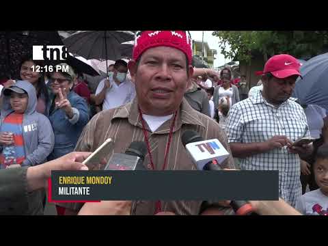 Familias de Somoto se sumaron a la marcha por la paz y la dignidad nacional - Nicaragua