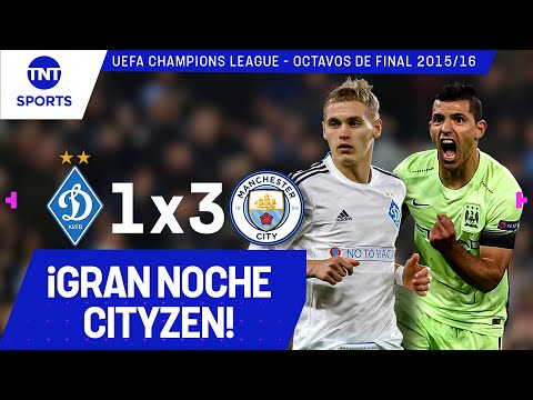 DINAMO DE KIEV VS. MANCHESTER CITY | PARTIDO COMPLETO | CHAMPIONS 2015/16 | CHAMPIONS RETRO