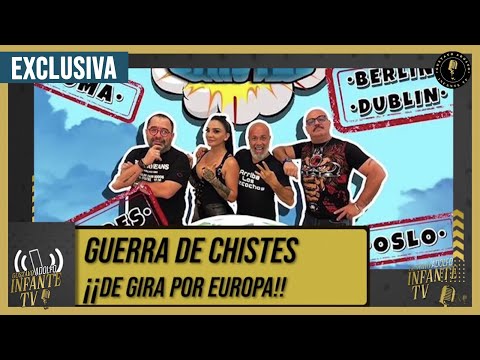 ¡Juan Carlos Casasola habla de la GIRA de ‘Guerra de Chistes’ por Europa!