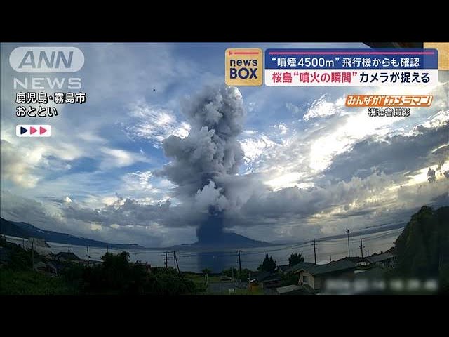 Image of Letusan Sakurajima Tertangkap Kamera