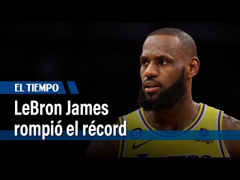 LeBron James rompió el récord: es el mayor anotador en la historia de la NBA | El Tiempo