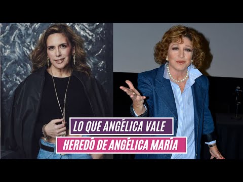 Lo que Angélica Vale heredó de Angélica María