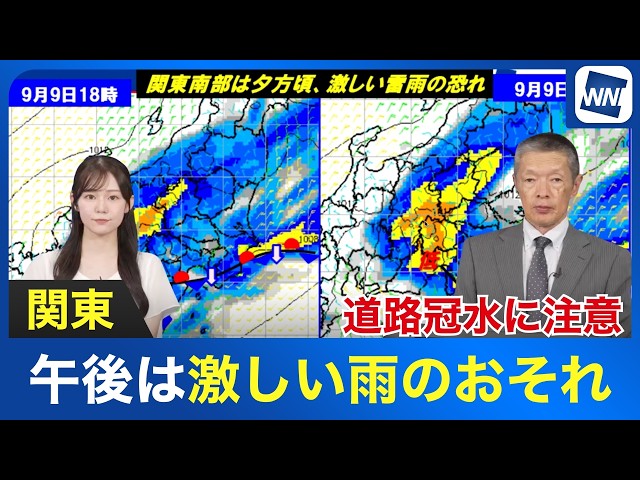 Image of Heavy Rain Triggers Flood Warnings in Tokyo