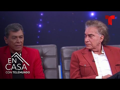 José Luis Rodríguez 'El Puma' y Álvaro Torres anuncian gira juntos | En Casa Con Telemundo