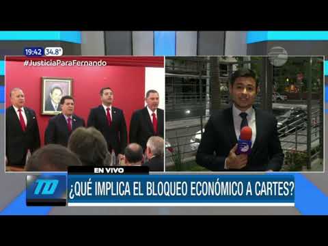 ¿Qué implica el bloqueo económico a Horacio Cartes?
