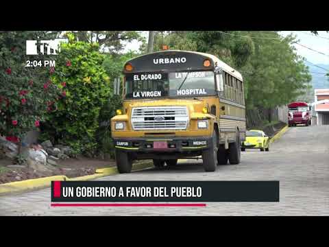 Habitantes de Estelí contentos con progreso de accesos viales - Nicaragua
