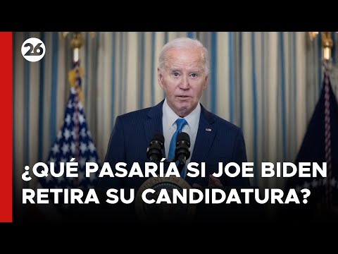 ¿Qué pasaría en EEUU si JOE BIDEN abandona su candidatura a la Presidencia?