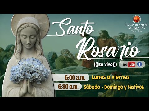 Santo Rosario 17/10/21 ((EN VIVO)) 6:30 a.m. | Domingo - misterios gloriosos