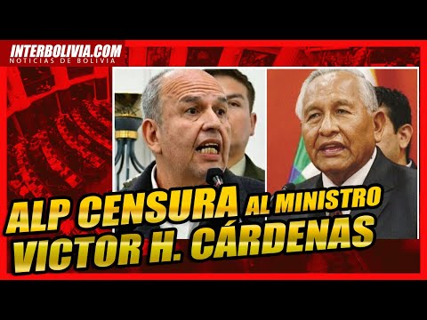 ? Ministro VICTOR HUGO CÁRDENAS se suma a MURILLO en la censura de la Asamblea ?