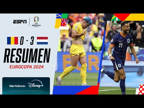 ¡LA NARANJA MECÁNICA GOLEÓ Y ESTÁ EN CUARTOS DE LA #EURO2024! | Países Bajos 3-0 Rumania | RESUMEN