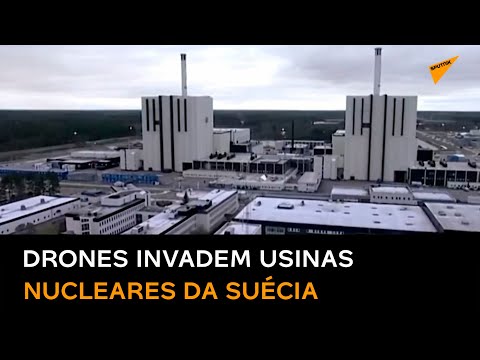 Drones não identificados invadem usinas nucleares da Suécia