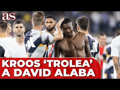 TONI KROOS 'trolea' a DAVID ALABA en INSTAGRAM tras la victoria ante el AC MILAN | REAL MADRID | AS