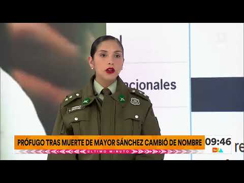 Prófugo tras muerte de Mayor Sánchez cambió de nombe | Tu Día | Canal 13