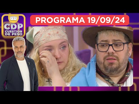 CUESTIÓN DE PESO - PROGRAMA 19/09/24