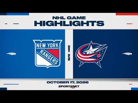 NHL 하이라이트 | 텍사스 레인저스 대 블루 재킷스 - 2026년 10월 18일