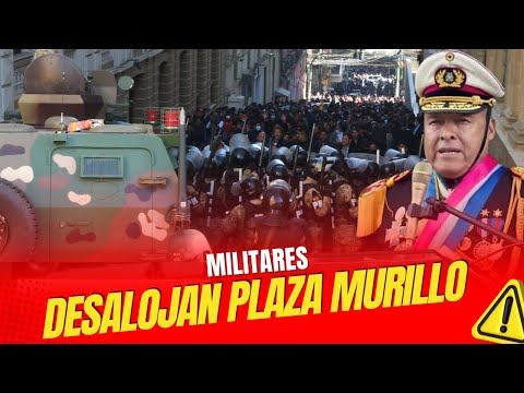 ESTO SUCEDIO EN LA PLAZA MURILLO EN EL INTENTO DE GOLPE DE ESTADO EN BOLIVIA POR ZUÑIGA