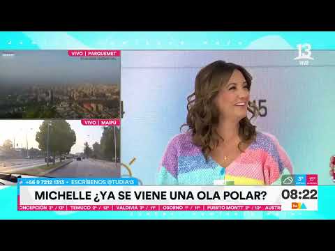 Michelle Adam ¿Se viene la primera Ola Polar? | Tu Día | Canal 13
