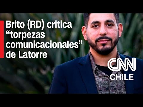 Brito opina sobre gestión de Latorre en RD y eventual partido u?nico del Frente Amplio