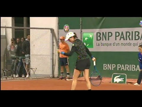 La tenista potosina Fernanda Contreras se despide de Roland Garros.