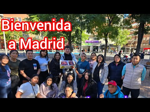 un día con el padre Marcos Galvis / LLEGAMOS A MADRID   ESPAÑA