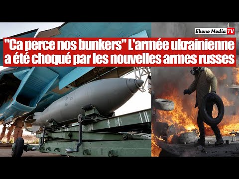 Ca tue nos bunkers L'armée ukrainienne abandonne face aux nouvelles armes russes
