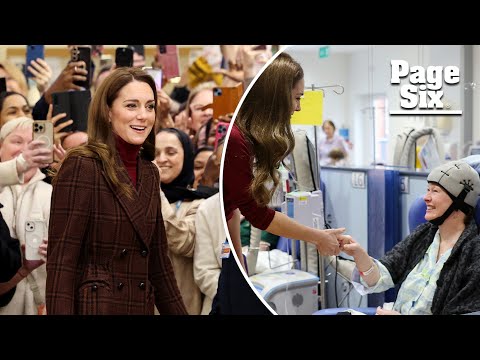 Kate Middleton makes surprise visit to hospital where she was treated for cancer