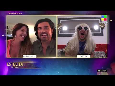 La pareja más ? Mónica Ayos y Diego Olivera con Estelita