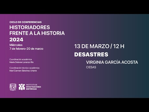 6/7 Ciclo de conferencias