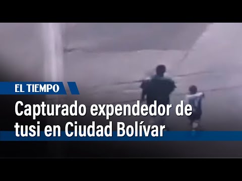 Vendedor de tusi, capturado en compañía de un menor de edad en Ciudad Bolívar | El Tiempo