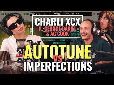 Charli XCX on Auto-Tune: When and When Not To Use | ft. George Daniel & A.G. Cook, "BRAT"