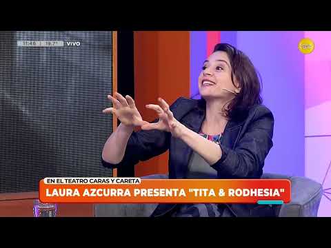 Nos visita Laura Azcurra y presenta Tita & Rodhesia en el Caras y Caretas ?LPELDM? 24-09-24